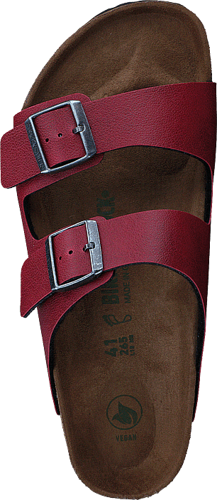 Birkenstock - Arizona Regular Vegan Birko-flor Pull Up Bordeaux