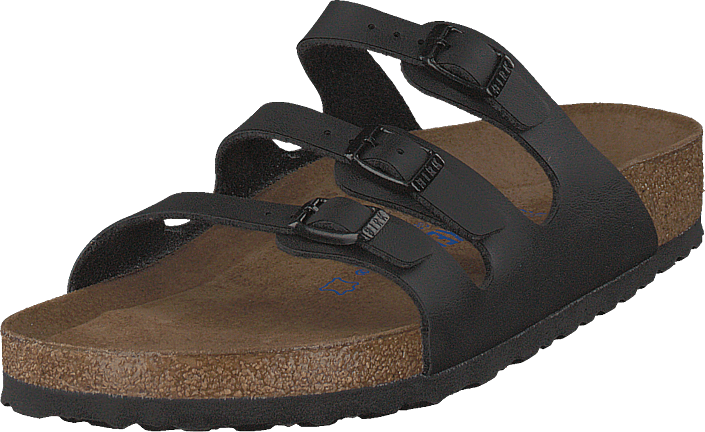 Birkenstock - Florida Soft Birko-flor Black