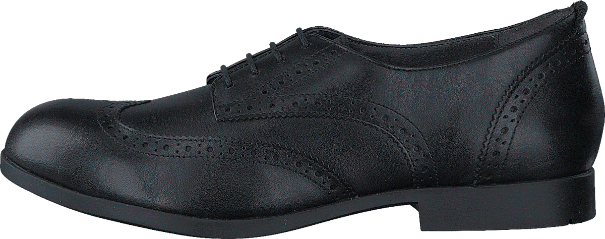 Laramie Low Black Natural Leather