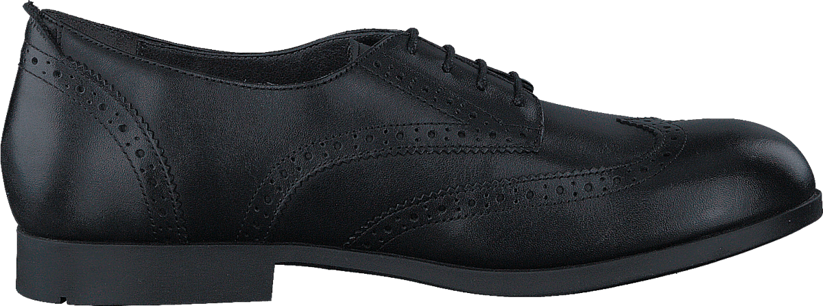 Laramie Low Black Natural Leather