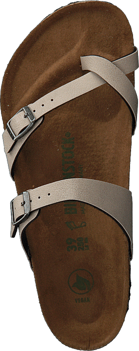 Birkenstock - Mayari Regular Vegan Birko-flor Pull Up Stone