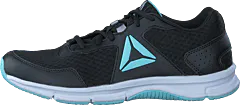 Reebok - Express Runner Black/Blue Lagoon/White/Silver