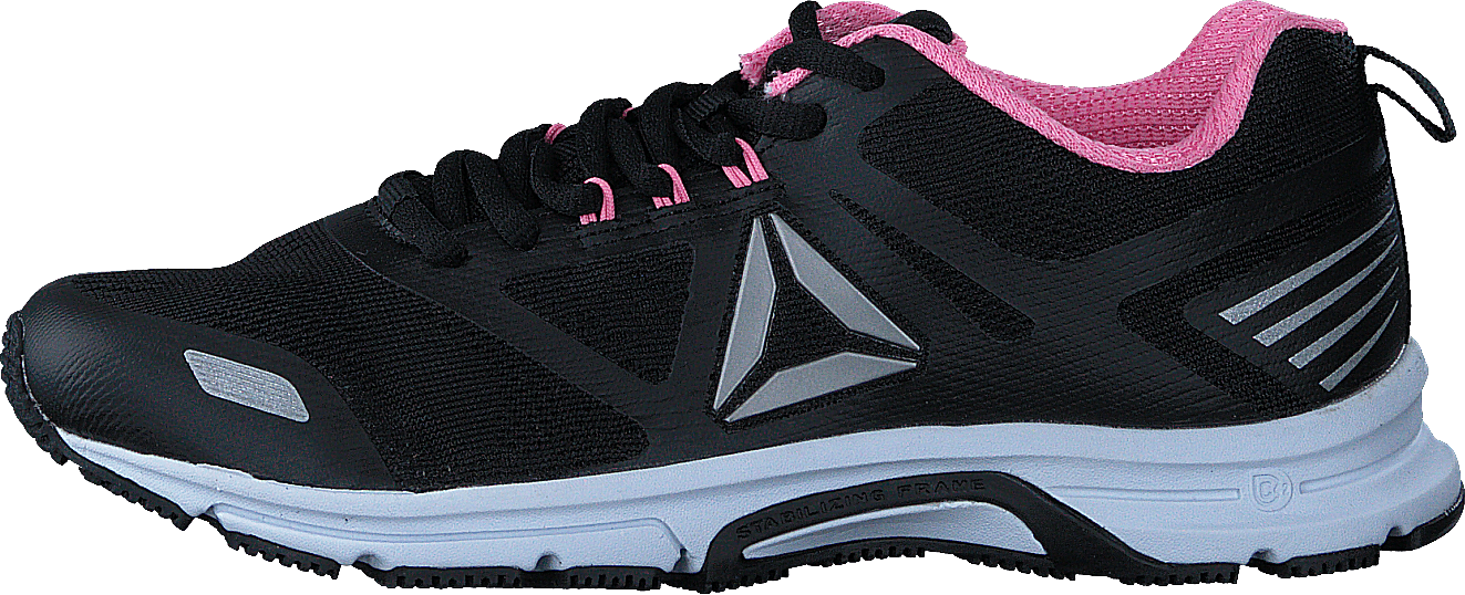 Ahary Runner Black/Ash Grey/Pink/Pewter, Female, Topánky, Tenisky, športové topánky, Beží, Čierna, EU 35