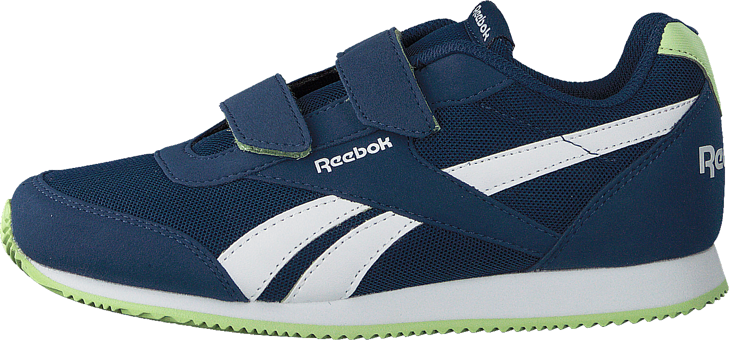 Royal Classic Jog 2 2V Washed Blue/White/Lime Glow