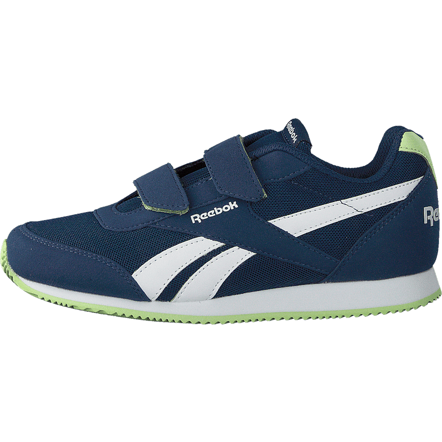Royal Classic Jog 2 2V Washed Blue/White/Lime Glow