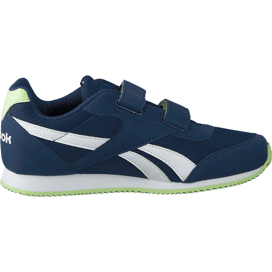Royal Classic Jog 2 2V Washed Blue/White/Lime Glow - Bild 2