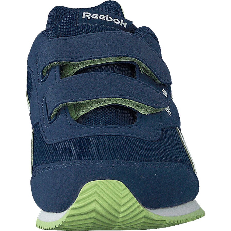 Royal Classic Jog 2 2V Washed Blue/White/Lime Glow - Bild 4
