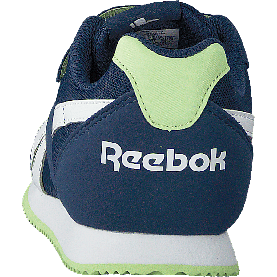 Royal Classic Jog 2 2V Washed Blue/White/Lime Glow - Bild 5