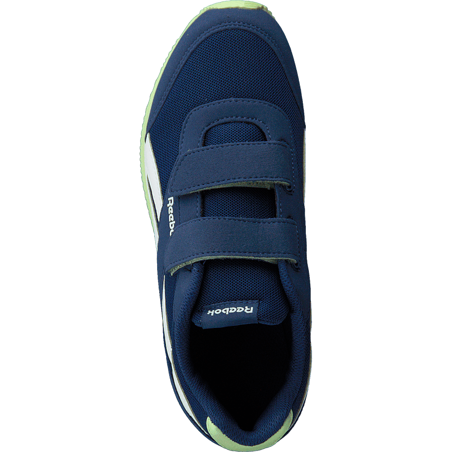 Royal Classic Jog 2 2V Washed Blue/White/Lime Glow - Bild 6