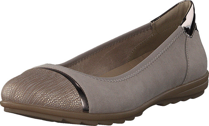 Kjøp Jana Ballerina Light Grey sko Online | FOOTWAY.no Kjøp Jana Ballerina Light Grey sko Online | FOOTWAY.no