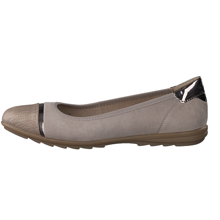 Kjøp Jana Ballerina Light Grey sko Online | FOOTWAY.no Kjøp Jana Ballerina Light Grey sko Online | FOOTWAY.no