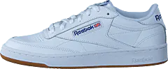 Reebok Classic - Club C 85 Int-White/Royal-Gum