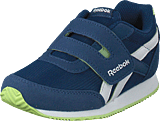 Royal Classic Jog 2 Kc Washed Blue/White/Lime Glow - Bild 9