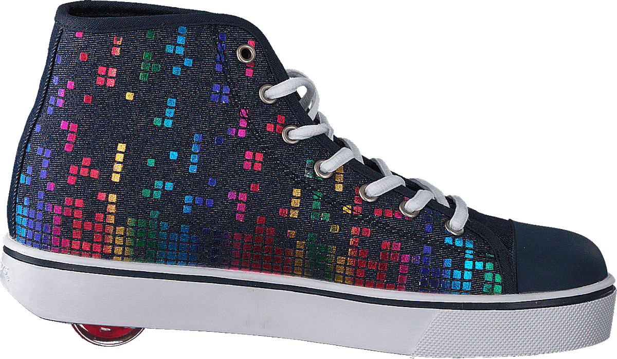 Heelys Veloz Denim/rainbow Block Print