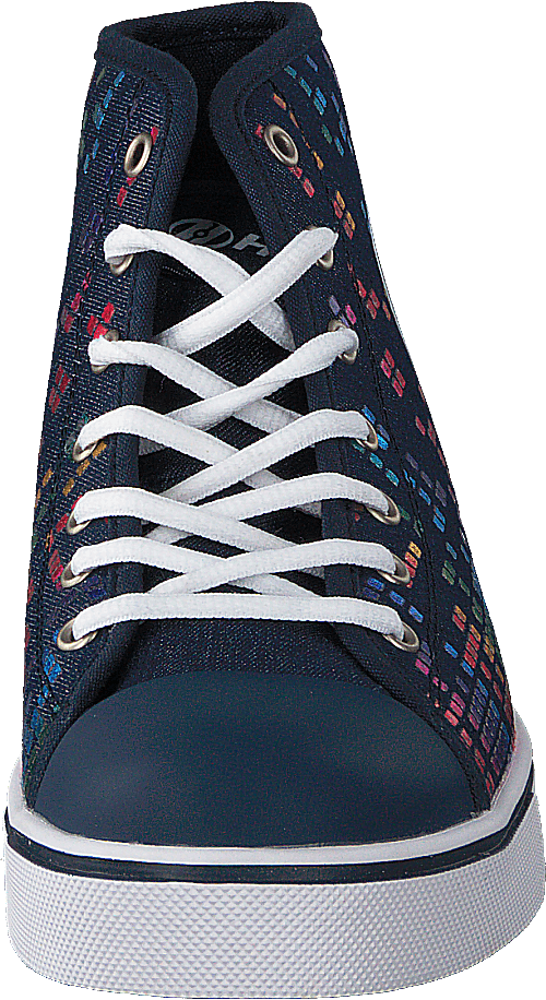 Heelys Veloz Denim/rainbow Block Print