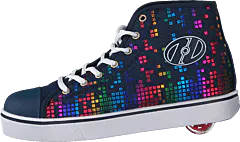 Heelys - Heelys Veloz Denim/rainbow Block Print