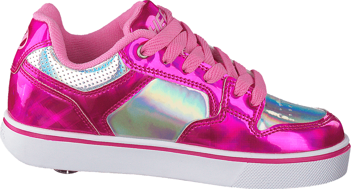 Heelys Motion Plus Silver Hologram/ Fuchsia Met.