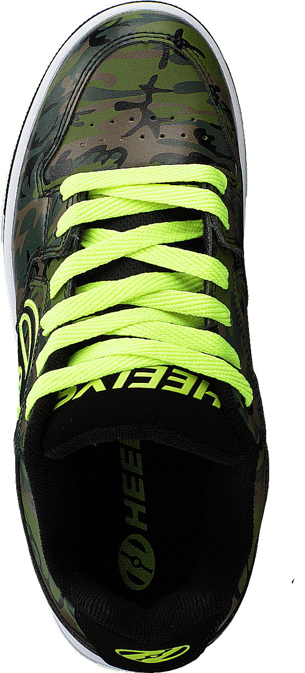 Heelys Motion Plus Green Camo/bright Yellow