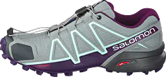 Salomon - Speedcross 4 W Quarry/Acai/Fair Aqua
