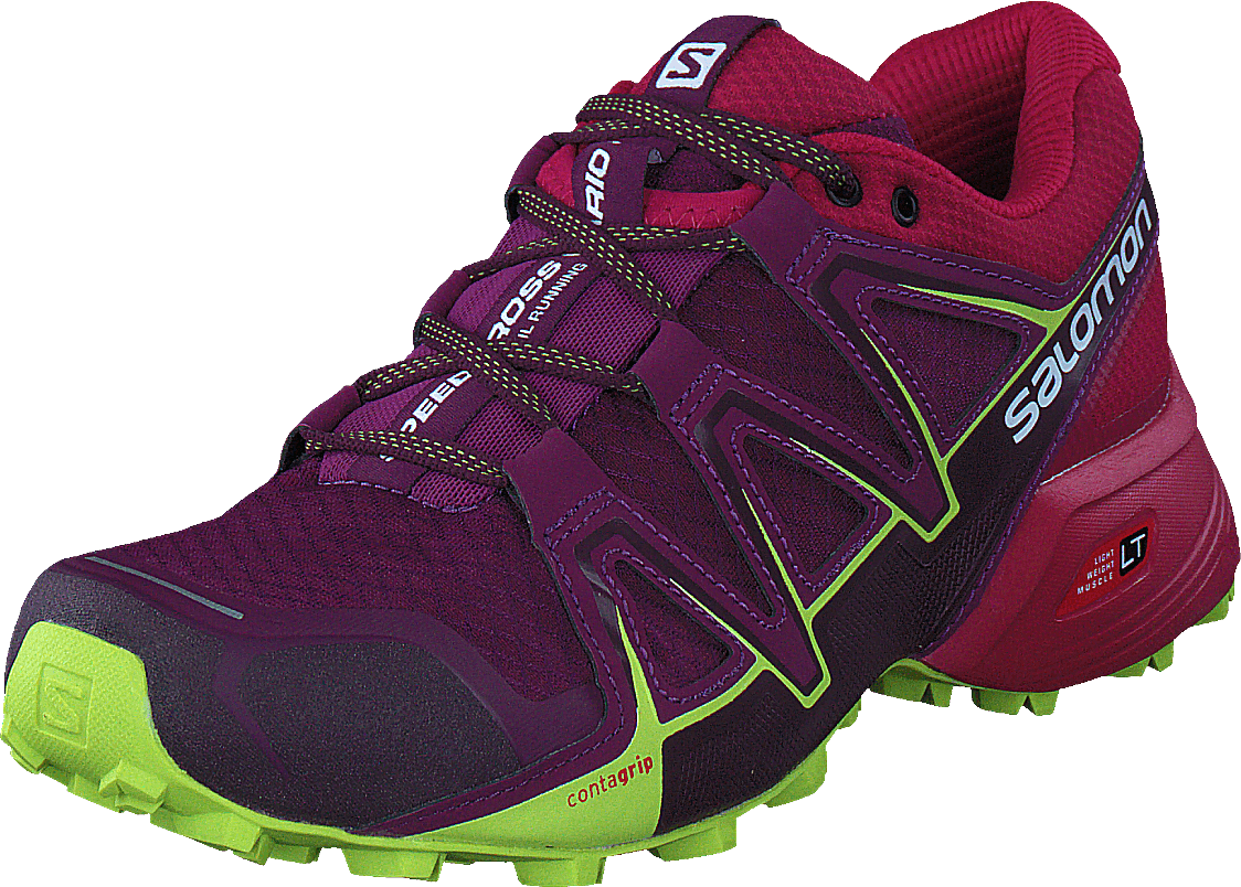 Speedcross Vario 2 W Darkpurpl/Cerise/Acid Lime