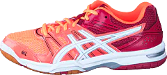 Asics - Gel-rocket 7 Flash Coral/white/cerise