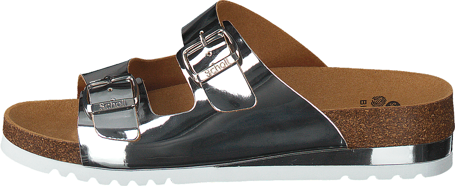 Glam SS2 Silver, Female, Shoes, Sandals and Slippers, sandals, Silver/Brown, UK 8