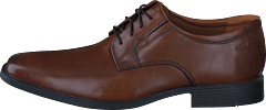 Clarks - Tilden Plain Dark Tan Lea