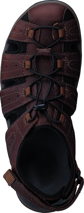 Clarks - Brixby Cove Dark Brown Lea