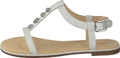 Clarks - Bay Blossom White Patent