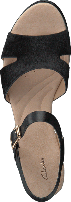 Clarks - Akilah Eden Black Leather