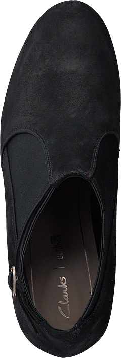 Clarks Dalia Online Sorte Sko Highboots Kjøp Black Pearl Nubuck g50qdw