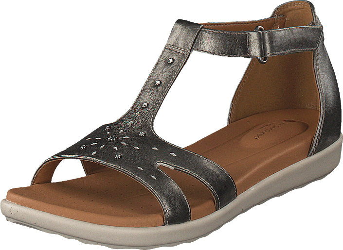 Clarks - Un Reisel Pewter Metallic