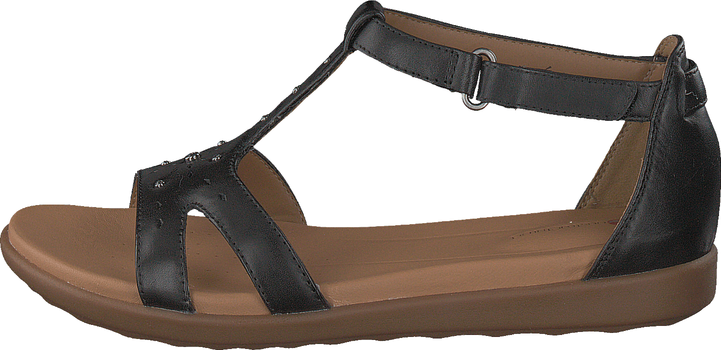 Un Reisel Black Leather, Female, Shoes, Sandals and Slippers, sandals, Brown, UK 5,5