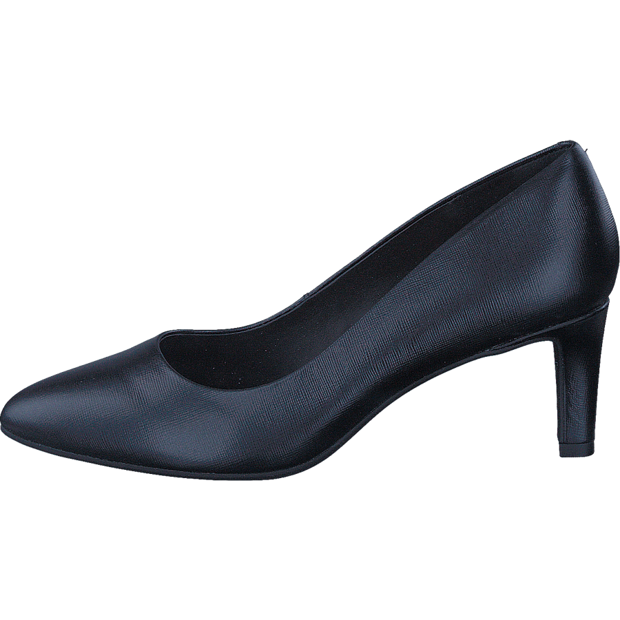 Calla Rose Black Leather
