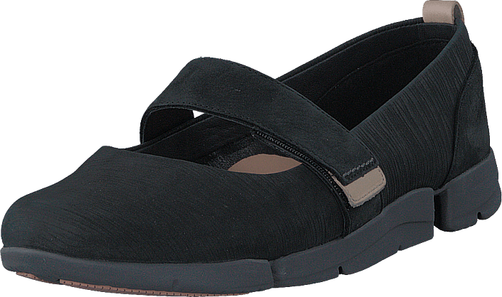Clarks - Tri Carrie Black Nubuck