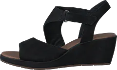 Clarks - Un Plaza Sling Black Nubuck