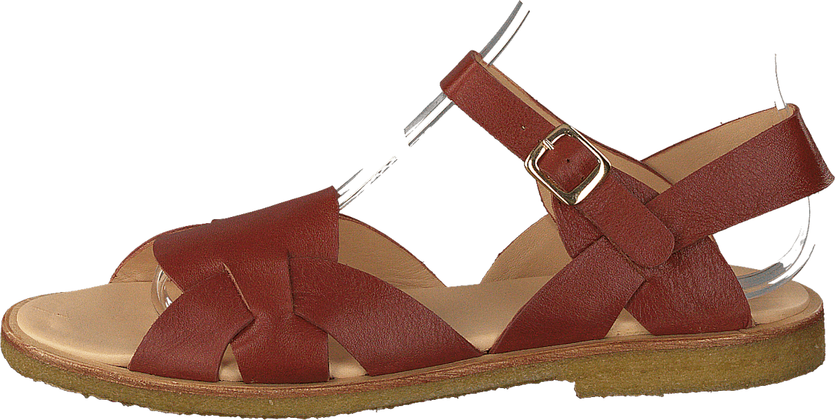 Sandal With Buckle Rust