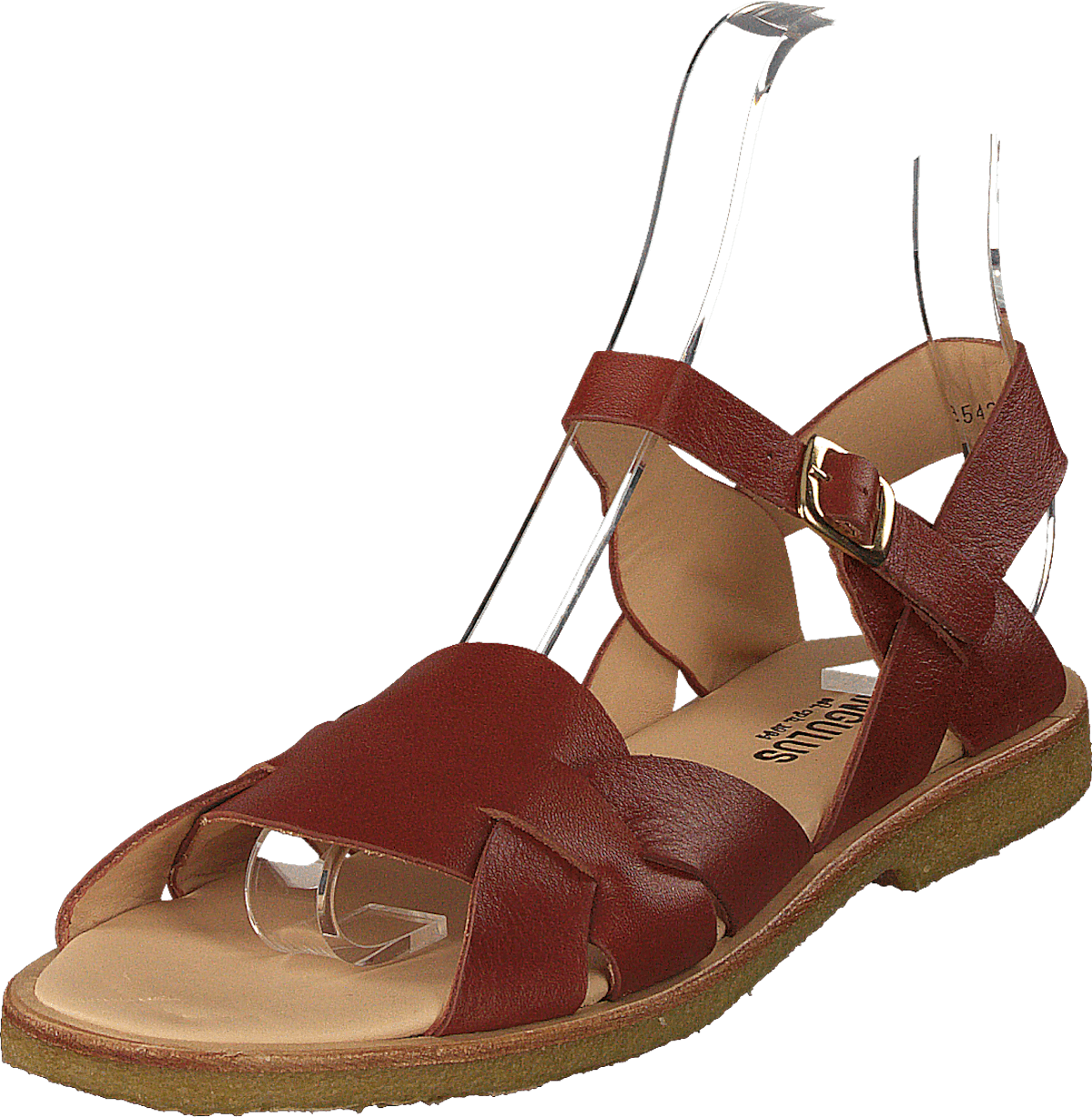 Sandal With Buckle Rust