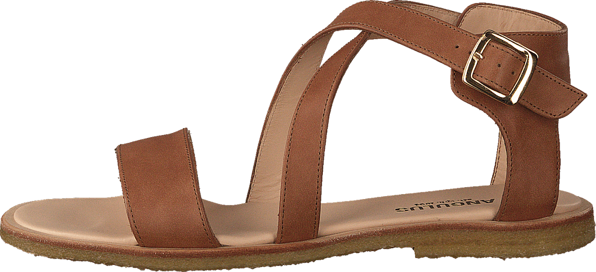 Sandal With Buckle Tan