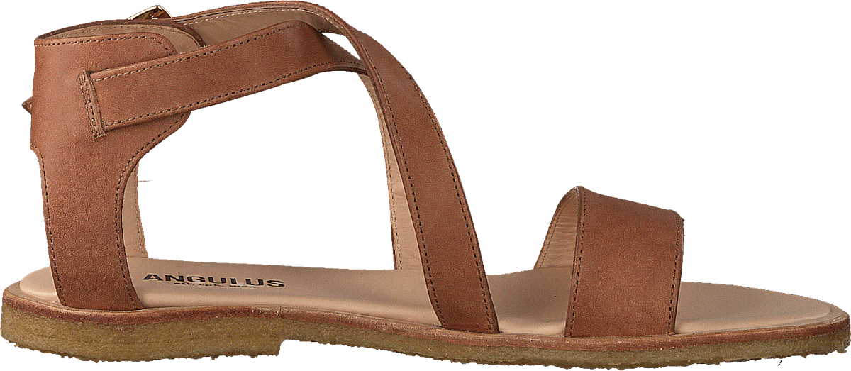 Sandal With Buckle Tan