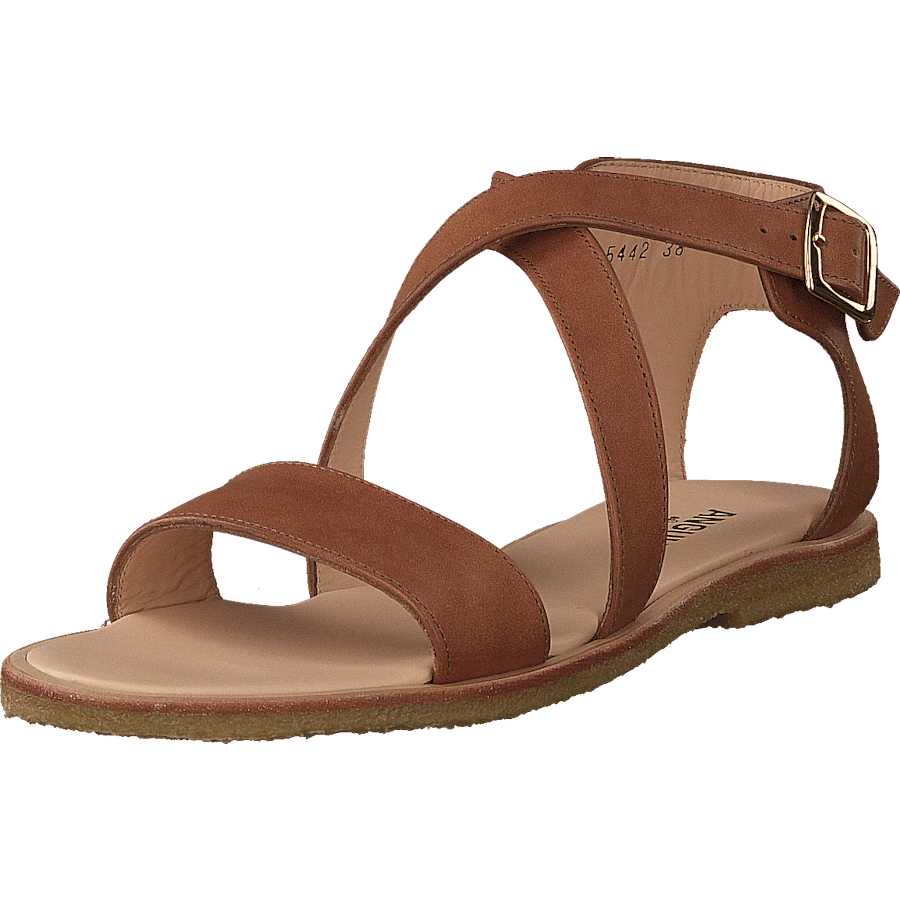 Sandal With Buckle Tan - Bild 3