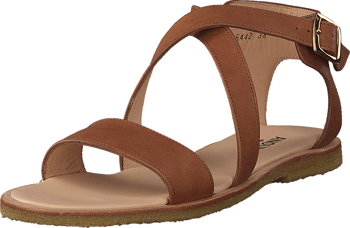 Kjøp Sko Tan Sandal Buckle Brune With Angulus Online Sandals rUwzqIYr