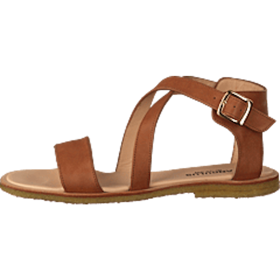 Sandal With Buckle Tan - Bild 10