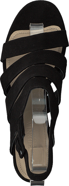 Gardenia - Gladys B Suede Black