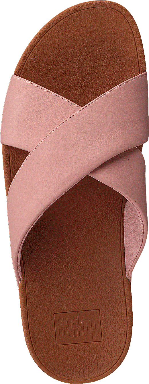 Lulu Cross Leather S Dusky Pink