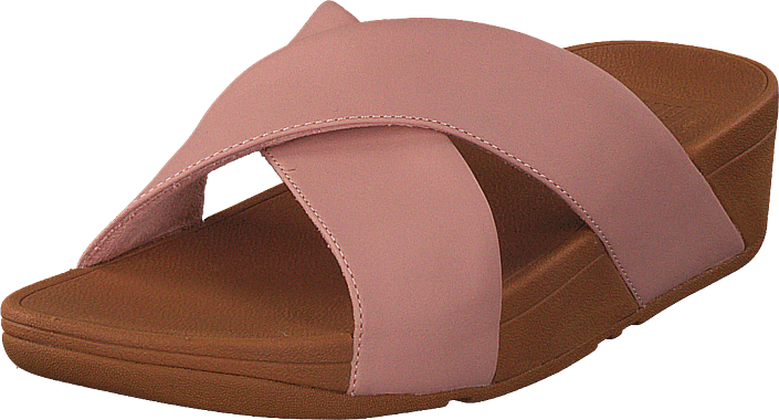 Fitflop - Lulu Cross Leather S Dusky Pink