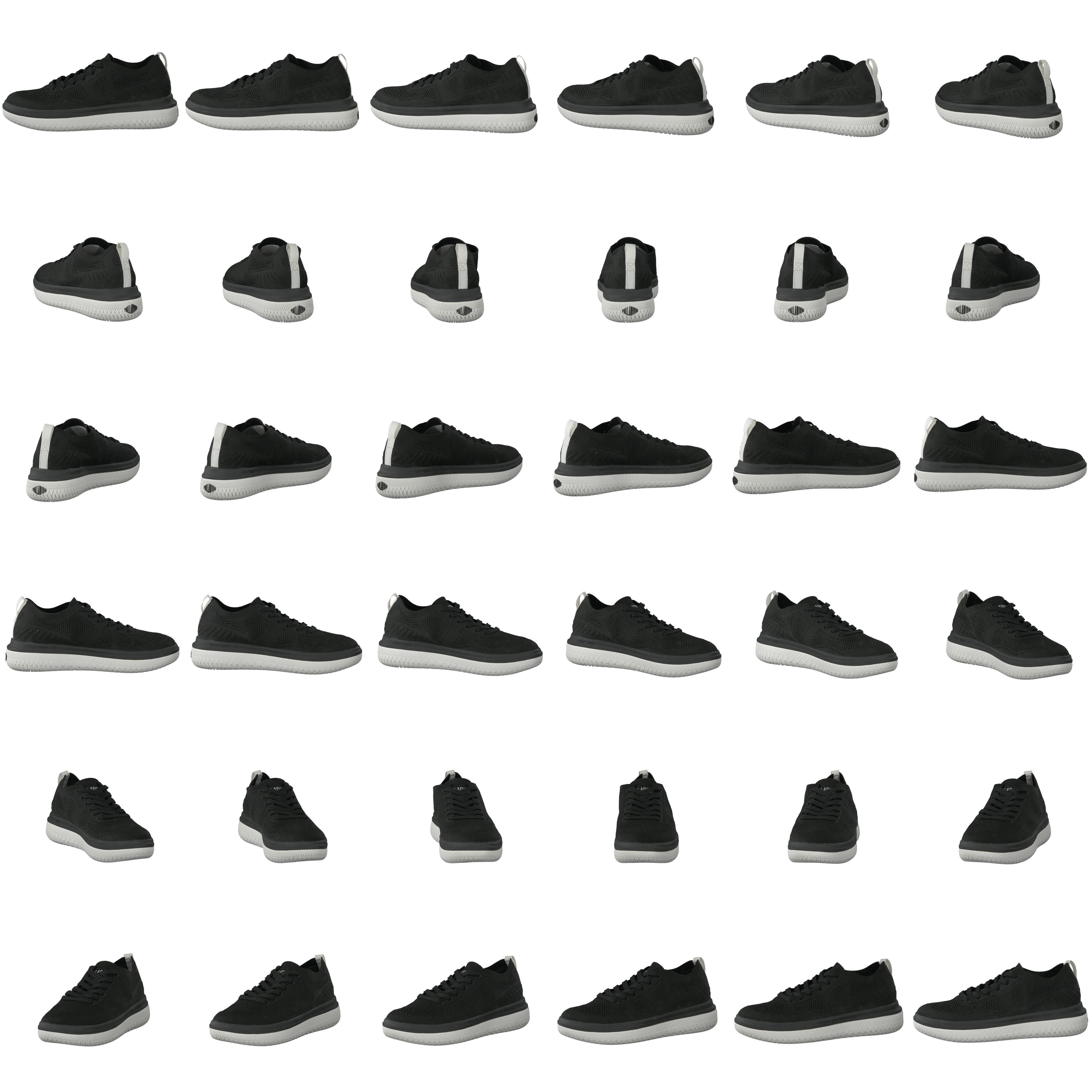 Crushion Low Knit Black - Bild 8