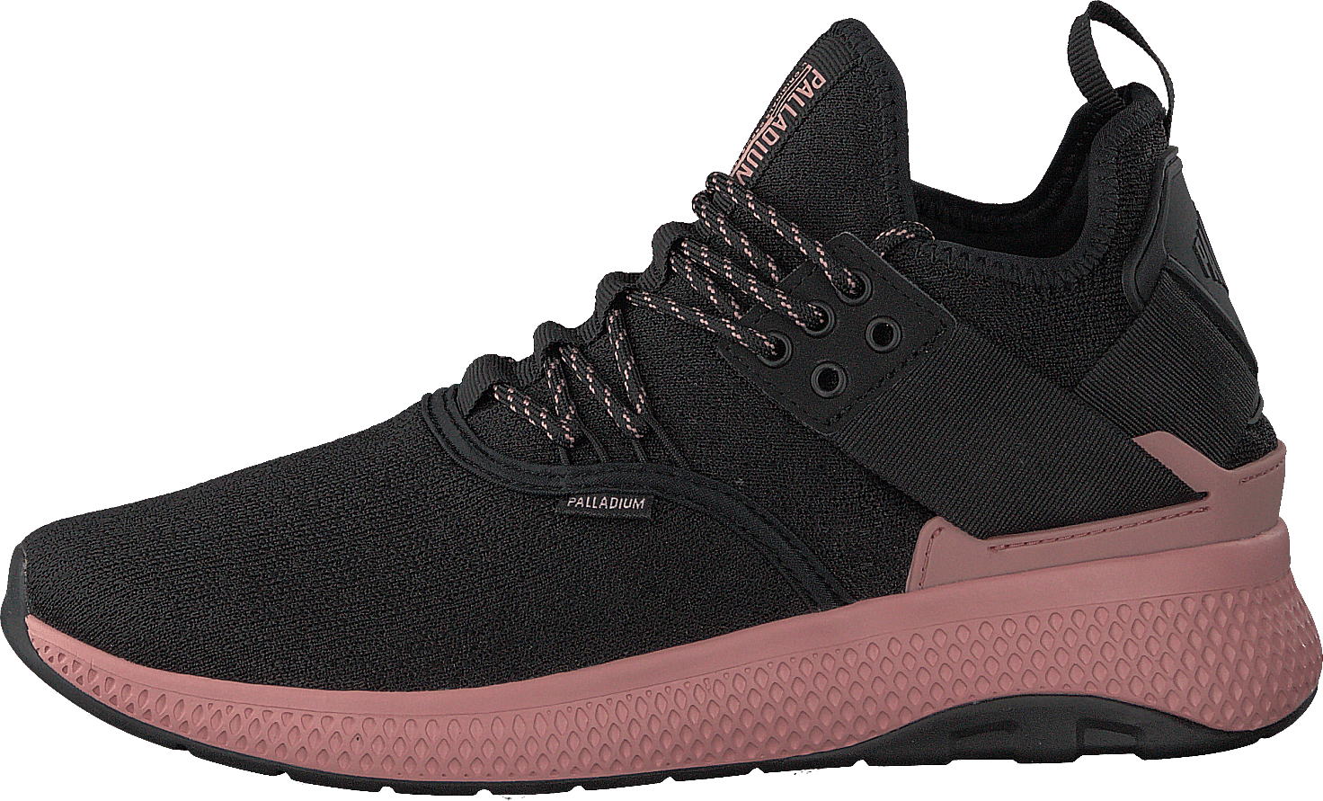 Ax_eon Lace Knit Black/Rose Tan