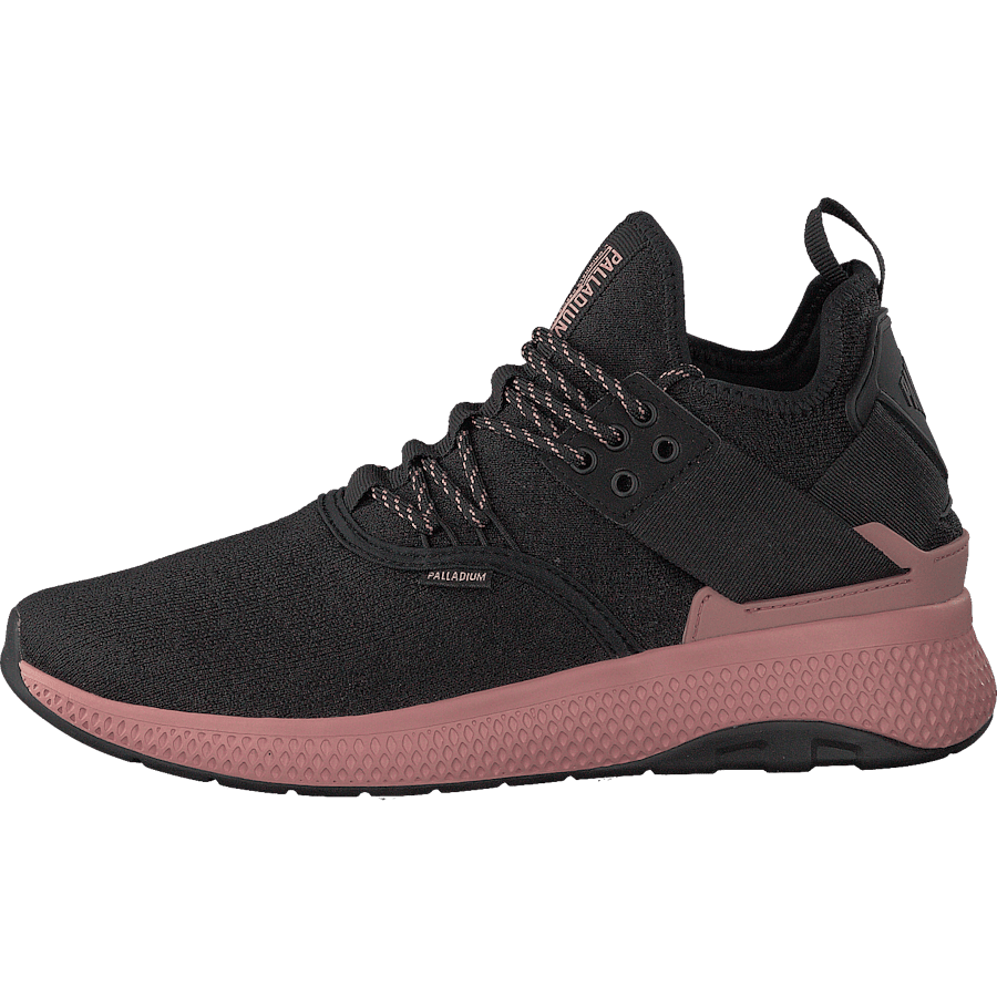 Ax_eon Lace Knit Black/Rose Tan