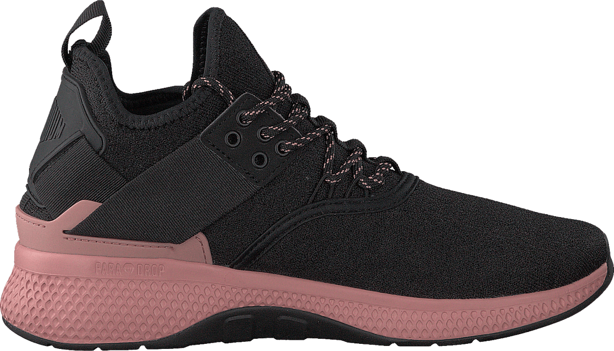 Ax_eon Lace Knit Black/Rose Tan